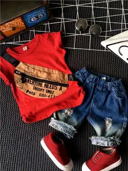 Boys clothing cotton children's clothing suit summer short-sleeved children's clothing baby clothes short sleeve + hole shorts
Boys clothing cotton children's clothing suit summer short-sleeved children's clothing baby clothes short sleeve + hole shorts