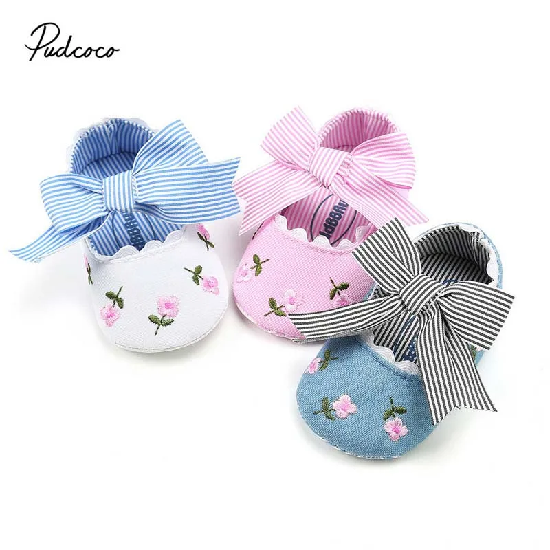 2019 Brand Newborn Infant Floral First Walker Baby Girl Princess Non-Slip Bowknot Flower Toddler Shoes Soft Prewalker Hot
2019 Brand Newborn Infant Floral First Walker Baby Girl Princess Non-Slip Bowknot Flower Toddler Shoes Soft Prewalker Hot