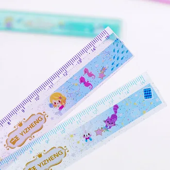 2Pcs/lot Kawaii Animal 15cm Transparent Star Crystal Plastic Rulers Drawing DIY Straight Rulers Stationery Gifts School Supplies
2Pcs/lot Kawaii Animal 15cm Transparent Star Crystal Plastic Rulers Drawing DIY Straight Rulers Stationery Gifts School Supplies