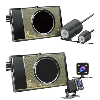 Motorcycle Square And Round Two Style HD Shooting Recorder Locomotive Recorder With Hidden Front And Back Dual Cameras
Motorcycle Square And Round Two Style HD Shooting Recorder Locomotive Recorder With Hidden Front And Back Dual Cameras