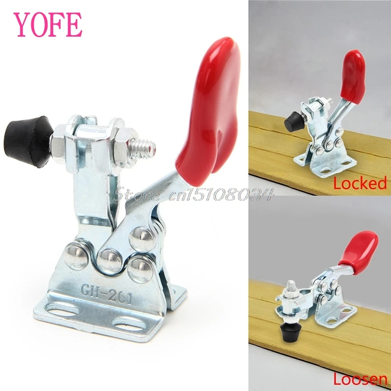 1Pc Metal Horizontal Quick Release Hand Tool Toggle Clamp For Fixing Workpiece S08 Drop ship
1Pc Metal Horizontal Quick Release Hand Tool Toggle Clamp For Fixing Workpiece S08 Drop ship