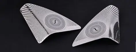 Car-styling stainless steel Car Door Audio Speaker Decorative Cover Trim 3D sticker for Mercedes Benz New C Class W205 2015-2017
Car-styling stainless steel Car Door Audio Speaker Decorative Cover Trim 3D sticker for Mercedes Benz New C Class W205 2015-2017