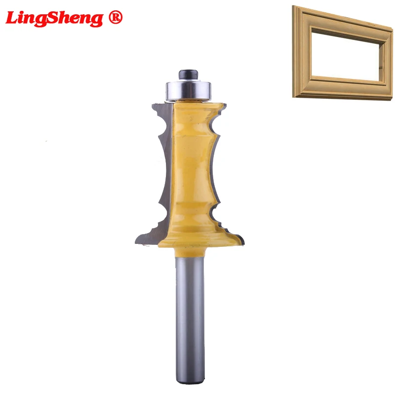 8mm Shank 1-1/2" Miter Frame Molding Router Bit Line knife Door knife Tenon Cutter for Woodworking Tools
8mm Shank 1-1/2" Miter Frame Molding Router Bit Line knife Door knife Tenon Cutter for Woodworking Tools