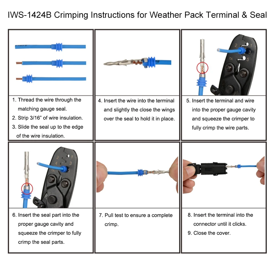 IWS-1424B-For-Weather-Pack-Terminal-and-Seal-Crimping-Instruction