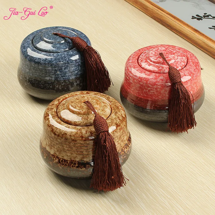 JIA-GUI LUO Ceramic Tea Box Portable Travel Storage Box Dried Fruit Coffee Bean Storage Box Storage Tank tea storage D101
JIA-GUI LUO Ceramic Tea Box Portable Travel Storage Box Dried Fruit Coffee Bean Storage Box Storage Tank tea storage D101