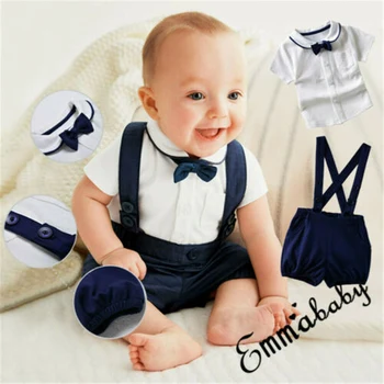 Summer 3PCS Toddler Baby Boys Clothes Infant Outfits Suit T-shirt Tops+Overall Bib Pants+Bow Tie Hot 1-3T Kids Boys Costume Set
Summer 3PCS Toddler Baby Boys Clothes Infant Outfits Suit T-shirt Tops+Overall Bib Pants+Bow Tie Hot 1-3T Kids Boys Costume Set
