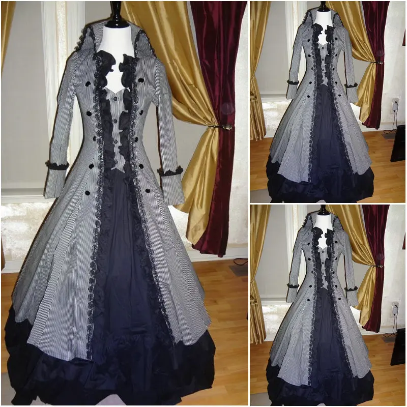 2017 New!19 Century Vintage Costumes 1860S Victorian Civil War Southern Belle Gown Dress Scarlett dresses US 4-36 C-075
2017 New!19 Century Vintage Costumes 1860S Victorian Civil War Southern Belle Gown Dress Scarlett dresses US 4-36 C-075