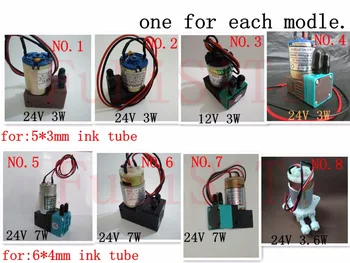 8pieces/lot Genuine FuLiSiTe water liquid pump UV solvent inks pump air pump