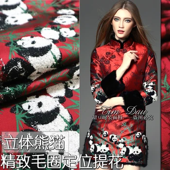 Spring and Autumn Winter Panda Positioning Jacquard Damask Fabric High-end Dress Damask Jacquard Fabric Wholesale Cloth
Spring and Autumn Winter Panda Positioning Jacquard Damask Fabric High-end Dress Damask Jacquard Fabric Wholesale Cloth