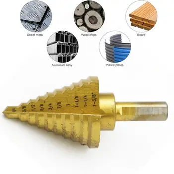 Inch Triangle Handle Ladder Pagoda Drill Bit Step Drill High Speed Steel Drill Bit 1/4-1 3/8
Inch Triangle Handle Ladder Pagoda Drill Bit Step Drill High Speed Steel Drill Bit 1/4-1 3/8