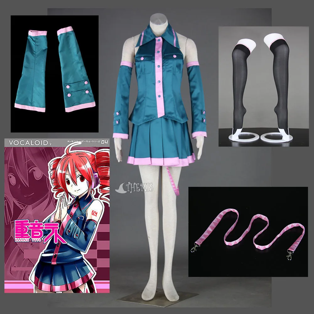 Athemis Vocaloid Hatsune Miku kasane teto cosplay costume custom made size any size dress
Athemis Vocaloid Hatsune Miku kasane teto cosplay costume custom made size any size dress