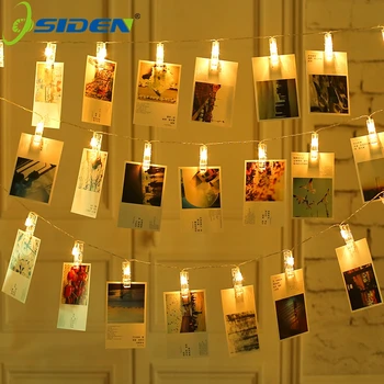 20/50led Photo Clip Battery LED String Lights Fairy Lights Outdoor 220v Operated Garland Christmas Decoration Party Wedding Xmas
20/50led Photo Clip Battery LED String Lights Fairy Lights Outdoor 220v Operated Garland Christmas Decoration Party Wedding Xmas