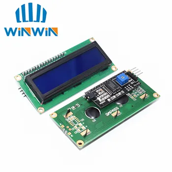5pcs LCD1602+I2C LCD 1602 module Blue screen IIC/I2C LCD1602 IIC LCD1602 Adapter plate
5pcs LCD1602+I2C LCD 1602 module Blue screen IIC/I2C LCD1602 IIC LCD1602 Adapter plate