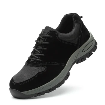 plus size men's leisure steel toe covers work safety shoes cow suede leather tooling security boots protective footwear lace-up
plus size men's leisure steel toe covers work safety shoes cow suede leather tooling security boots protective footwear lace-up