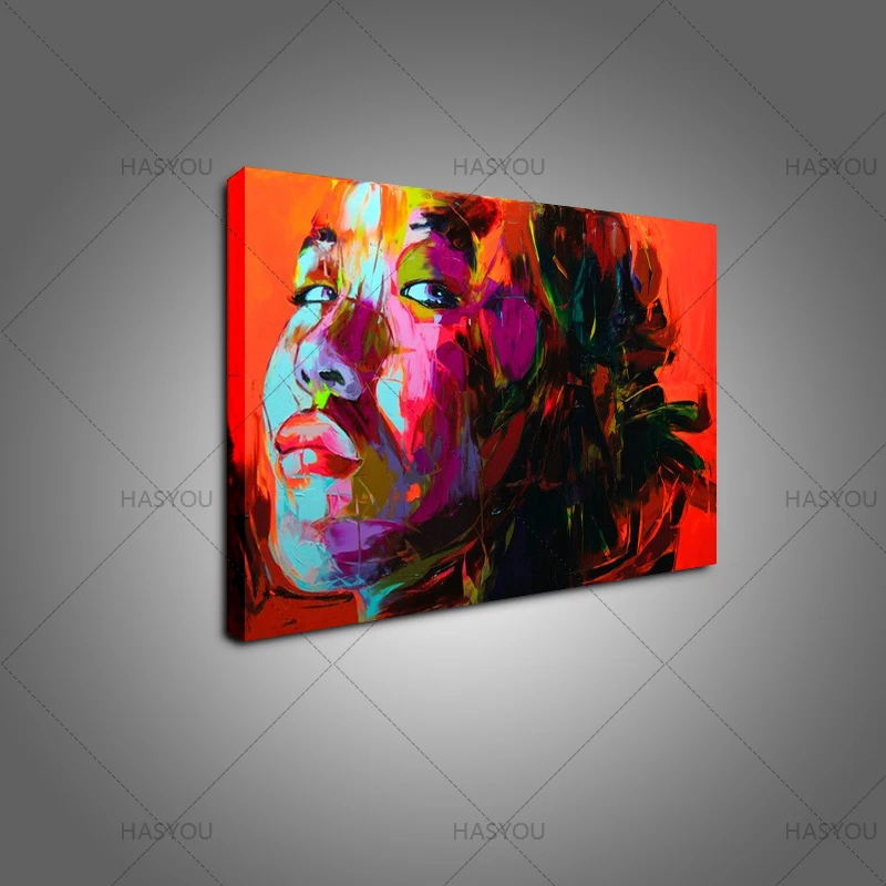 Handpainted modern Fashion Beauty Girl face Oil Painting On Canvas Handmade Palette Knife Painting For Restaurant Hotel Decor
Handpainted modern Fashion Beauty Girl face Oil Painting On Canvas Handmade Palette Knife Painting For Restaurant Hotel Decor