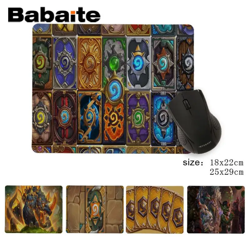 Babaite 2018 New Hearthstone Customized MousePads Computer Laptop Anime Mouse Mat Gaming Padmouse Gamer To Laptop Keyboard
Babaite 2018 New Hearthstone Customized MousePads Computer Laptop Anime Mouse Mat Gaming Padmouse Gamer To Laptop Keyboard