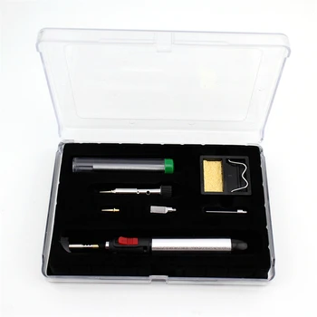 7-in-1 Gas Soldering Iron Gas Touch Soldering Cordless Welding Heat Gun Touch Kit Repair Tools HT-1934K
7-in-1 Gas Soldering Iron Gas Touch Soldering Cordless Welding Heat Gun Touch Kit Repair Tools HT-1934K