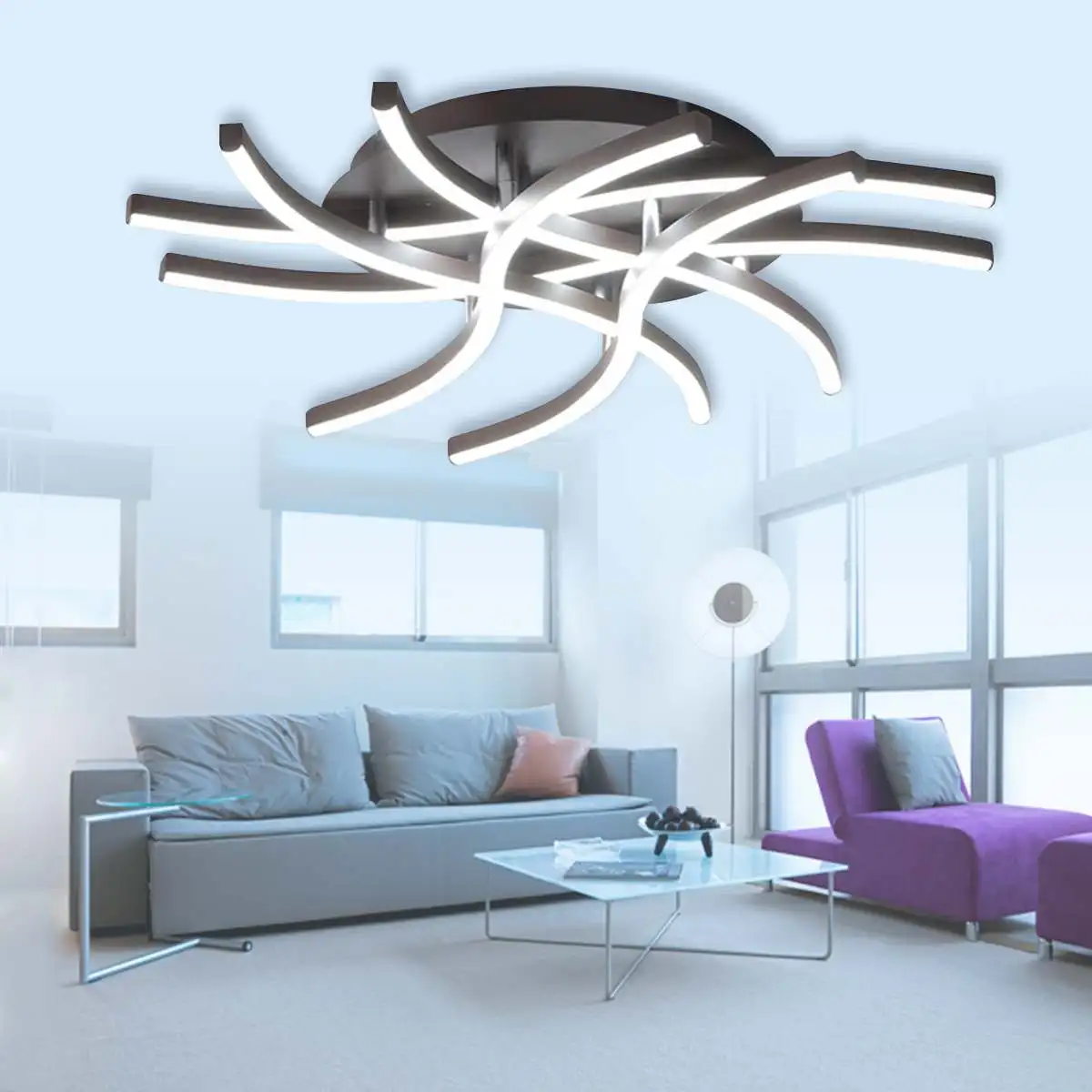 LED Ceiling Light 220V Modern Lamp Living Room Lighting Fixture Bedroom Kitchen Surface surface mounted Ceiling Lamp Deco 45cm
LED Ceiling Light 220V Modern Lamp Living Room Lighting Fixture Bedroom Kitchen Surface surface mounted Ceiling Lamp Deco 45cm