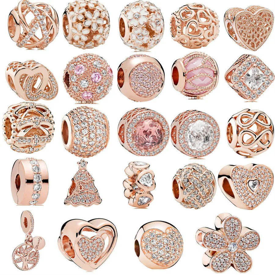 Rose Gold Pave Joined Together Heraldic Love Heart Crystal Beads Fit Pandora Bracelet 925 Sterling Silver Charm Jewelry
Rose Gold Pave Joined Together Heraldic Love Heart Crystal Beads Fit Pandora Bracelet 925 Sterling Silver Charm Jewelry