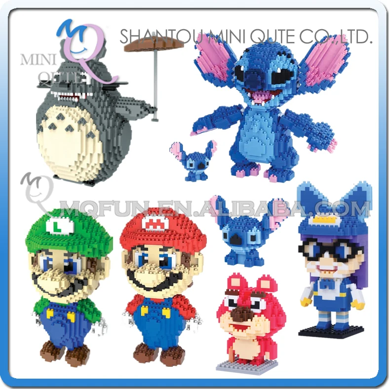 Mini Qute WTOYW HC cartoon super mario game anime diamond plastic building blocks brick action figures model educational toy
Mini Qute WTOYW HC cartoon super mario game anime diamond plastic building blocks brick action figures model educational toy