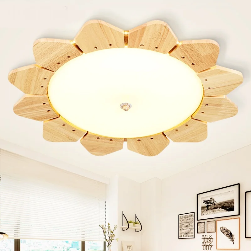 Led solid wood ceiling lamp Nordic home log Japanese living room wooden round bedroom children's room sun lantern YA7269
Led solid wood ceiling lamp Nordic home log Japanese living room wooden round bedroom children's room sun lantern YA7269