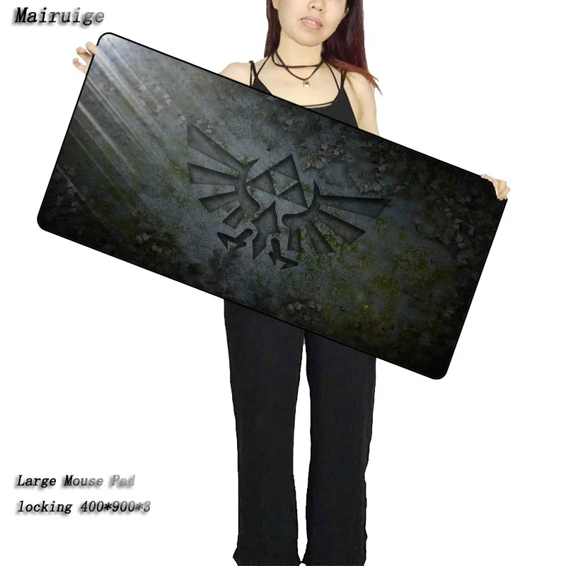 Mairuige The Legend of Zelda Logo High Speed Mousepad Large Gaming Mouse Pad Anti-slip Perfect Locking Edge Computer desk mat
Mairuige The Legend of Zelda Logo High Speed Mousepad Large Gaming Mouse Pad Anti-slip Perfect Locking Edge Computer desk mat