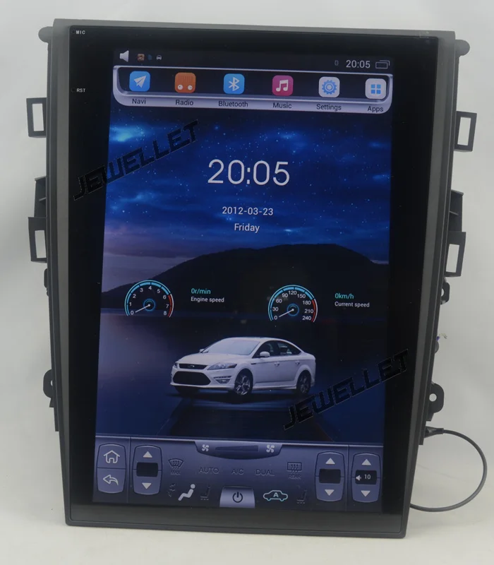 12.1" tesla style vertical screen Octa core Android 8.1 Car GPS radio Navigation for ford Mondeo Fusion 2013-2017
12.1" tesla style vertical screen Octa core Android 8.1 Car GPS radio Navigation for ford Mondeo Fusion 2013-2017