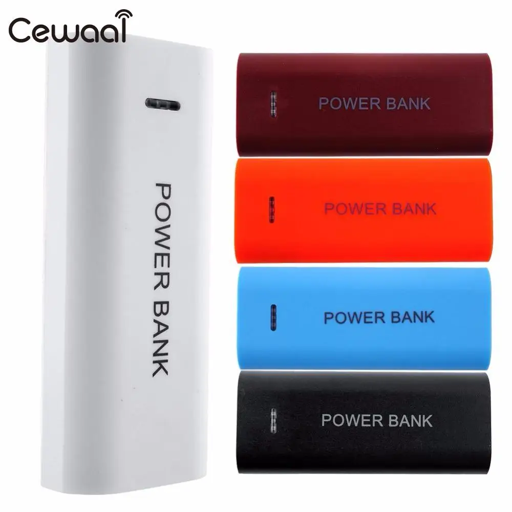 Cewaal Hot Portable NEW Brown 5V Rechargeable USB Mobile Power Bank 2pcs 18650 Li-ion Battery Charger DIY Box Case Holder
Cewaal Hot Portable NEW Brown 5V Rechargeable USB Mobile Power Bank 2pcs 18650 Li-ion Battery Charger DIY Box Case Holder