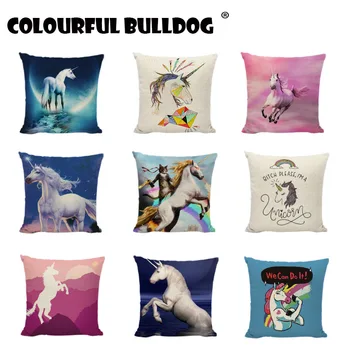 Unicorn Cushion Cover Colorful Geometric Mosaic Flowers Rainbow Print Pillowcases Home Decor Sofa Office Gifts Throw Pillow Case
Unicorn Cushion Cover Colorful Geometric Mosaic Flowers Rainbow Print Pillowcases Home Decor Sofa Office Gifts Throw Pillow Case