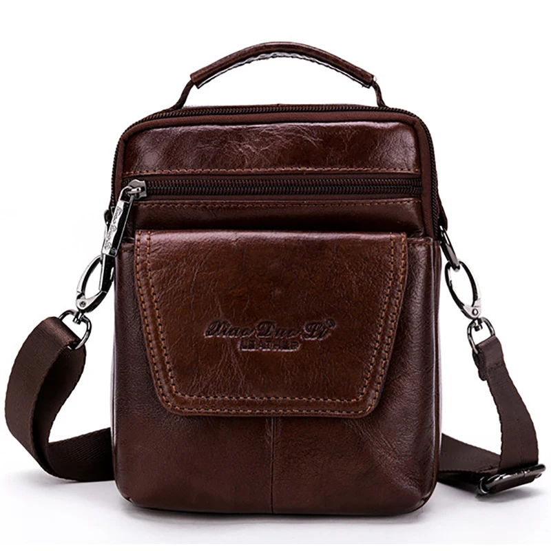 High Quality Genuine Leather Shoulder Messenger Crossbody Bags For Men Real First Layer Cowhide Vintage Small Tote Bag Handbag
High Quality Genuine Leather Shoulder Messenger Crossbody Bags For Men Real First Layer Cowhide Vintage Small Tote Bag Handbag
