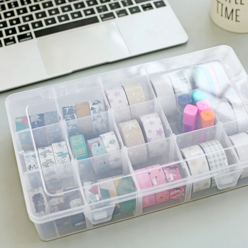 Dokibook PP прозрачная коробка для хранения ленты|transparate washi tape|washi tapewashi tape set |