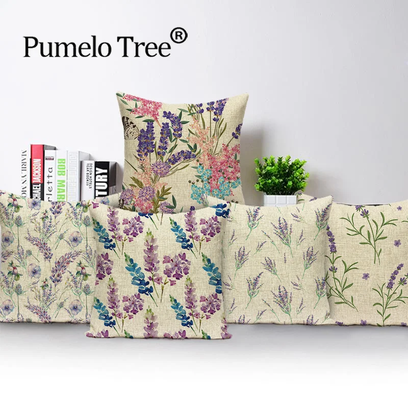 Lavender Cushion Cover Grass Plant Nordic Spring Pillows Covers Toss Throw Pillow Case Tropical Linen Home Decor Cushions Cases
Lavender Cushion Cover Grass Plant Nordic Spring Pillows Covers Toss Throw Pillow Case Tropical Linen Home Decor Cushions Cases