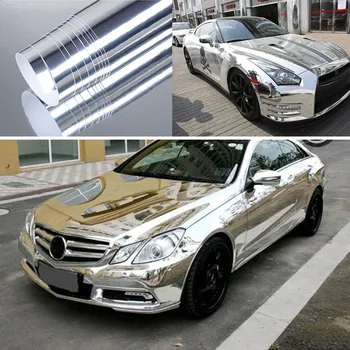 SUNICE Silver Tint Auto Car Wrap Sticker Film Car Body Decoration Stretchable Chrome Vinyl Air Bubble Free 152cm x 500cm
SUNICE Silver Tint Auto Car Wrap Sticker Film Car Body Decoration Stretchable Chrome Vinyl Air Bubble Free 152cm x 500cm