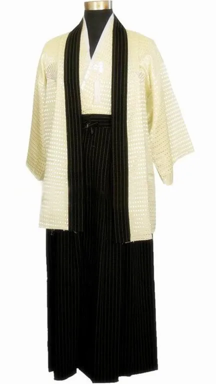 Beige Japanese National Trends Men's Warrior Kimono With Obi Traditional Yukata Novelty Performance Dance Costume One Size B-065
Beige Japanese National Trends Men's Warrior Kimono With Obi Traditional Yukata Novelty Performance Dance Costume One Size B-065