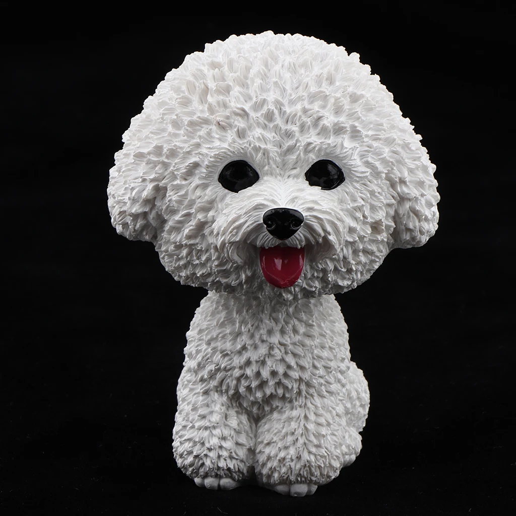 Cute Bobble Head Dogs for Cars Dashboards Auto, Mini Animal Figures, Home Office Desktop Decoration - Bichon Frise
Cute Bobble Head Dogs for Cars Dashboards Auto, Mini Animal Figures, Home Office Desktop Decoration - Bichon Frise