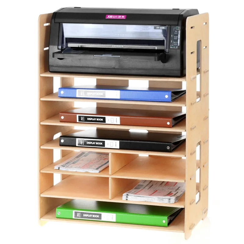 Diy Desktop Office Wooden Multi-storey Assemble Stacking A4 File Shelf Archives Storage Box Printer Support Bracket
Diy Desktop Office Wooden Multi-storey Assemble Stacking A4 File Shelf Archives Storage Box Printer Support Bracket