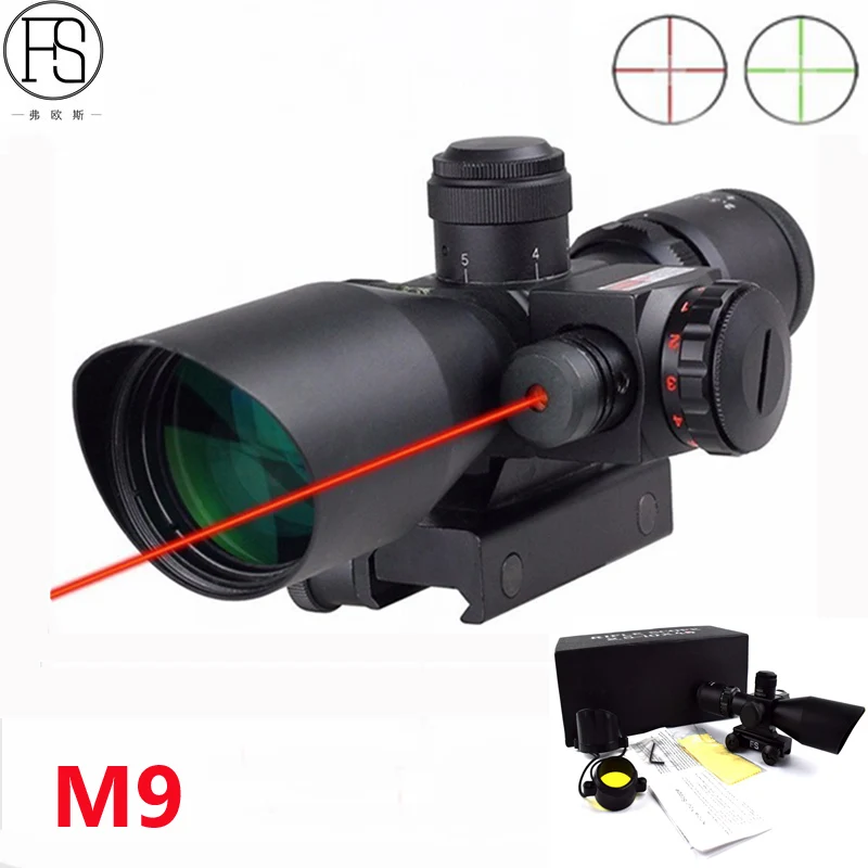 Tactical Riflescope 2.5-10x40 Green Red Dual Illuminated Laser Sight Hunting Rifle Scope Outdoor Gun Shooting Scope 11/20mm Rail
Tactical Riflescope 2.5-10x40 Green Red Dual Illuminated Laser Sight Hunting Rifle Scope Outdoor Gun Shooting Scope 11/20mm Rail