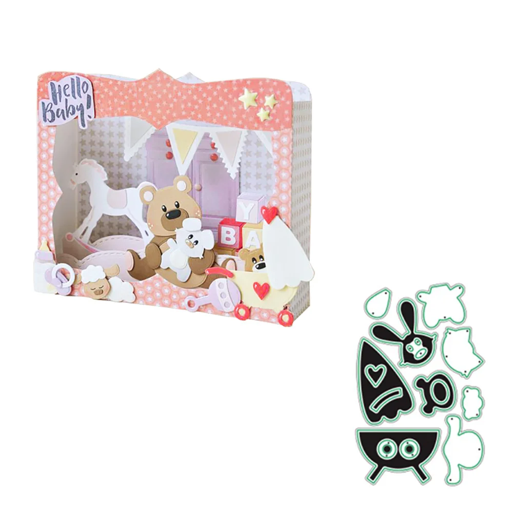 Scrapbooking Dies Small Animal Stroller Metal Cutting Dies Craft Cut New 2019 Embossing Stencils Paper Card Making Template DIY
Scrapbooking Dies Small Animal Stroller Metal Cutting Dies Craft Cut New 2019 Embossing Stencils Paper Card Making Template DIY