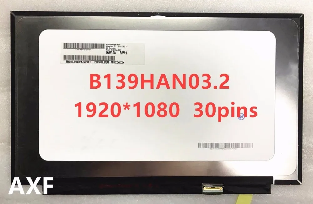 ЖК-экран для YOGA 910 13IKB B139HAN03.2 B140HAN03.2 1920*1080 30 контактов Бесплатная доставка |