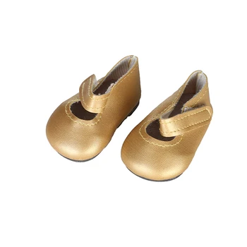 Doll accessories, high quality Golden leather shoes for 18 inch American & Our generation of dolls, the best gift n417
Doll accessories, high quality Golden leather shoes for 18 inch American & Our generation of dolls, the best gift n417
