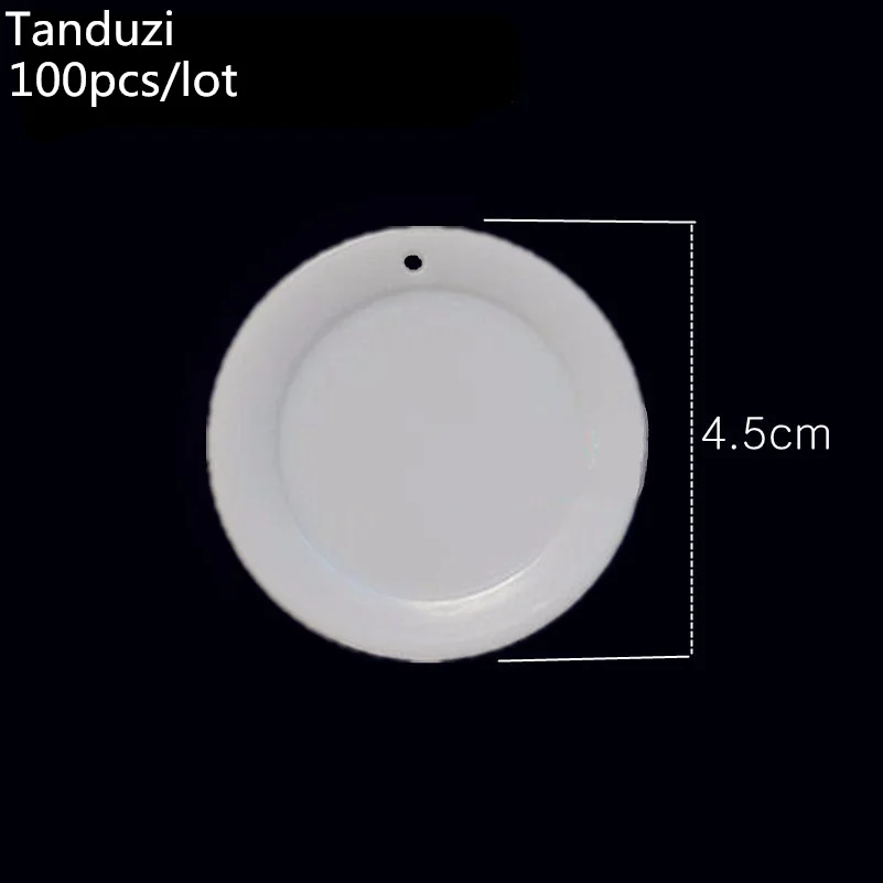 Tanduzi 100pcs Wholesale Kawaii Simulation Cake White Plate Dessert Plate/Tray DIY Dollhouse Miniature Deco Parts Plastic Crafts
Tanduzi 100pcs Wholesale Kawaii Simulation Cake White Plate Dessert Plate/Tray DIY Dollhouse Miniature Deco Parts Plastic Crafts