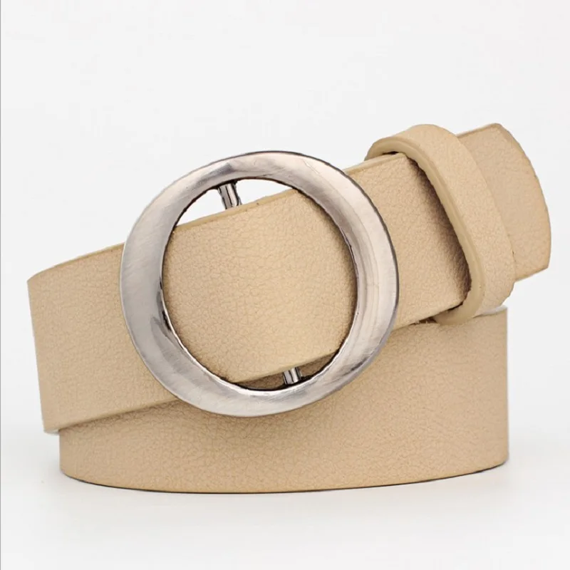 2018 New female casual round buckle wide women belts for jeans Women's faux leather straps ceinture waistbands waistbelts
2018 New female casual round buckle wide women belts for jeans Women's faux leather straps ceinture waistbands waistbelts