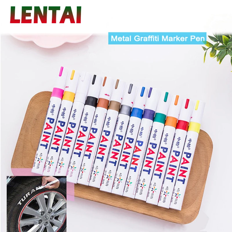 LENTAI For Skoda octavia a7 a5 Alfa Romeo 159 Suzuki swift Mini cooper 1PC Car Tyre Tread Paint markers Graffiti Oily Marker Pen
LENTAI For Skoda octavia a7 a5 Alfa Romeo 159 Suzuki swift Mini cooper 1PC Car Tyre Tread Paint markers Graffiti Oily Marker Pen