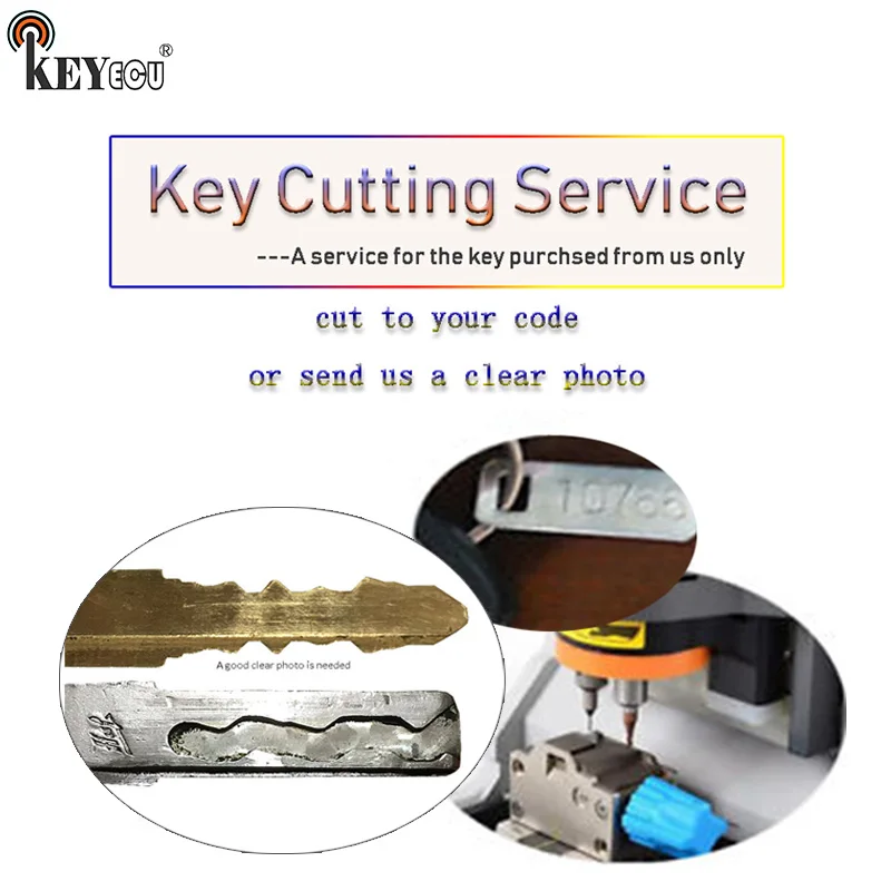 KEYECU Car key Cutting Service for All Makes and Models Only Key Purchase from Our Store
KEYECU Car key Cutting Service for All Makes and Models Only Key Purchase from Our Store