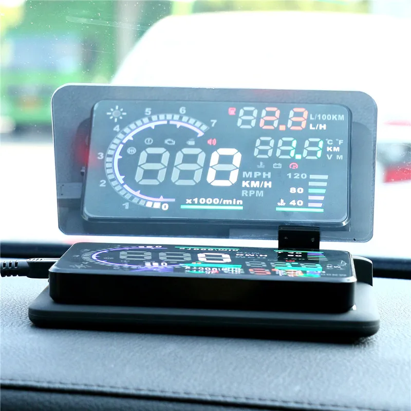 Universal H6 Car HUD Head Up Display Projector Windshield Smartphone GPS Hud Navigator Speedometer Projection On The Windshield
Universal H6 Car HUD Head Up Display Projector Windshield Smartphone GPS Hud Navigator Speedometer Projection On The Windshield