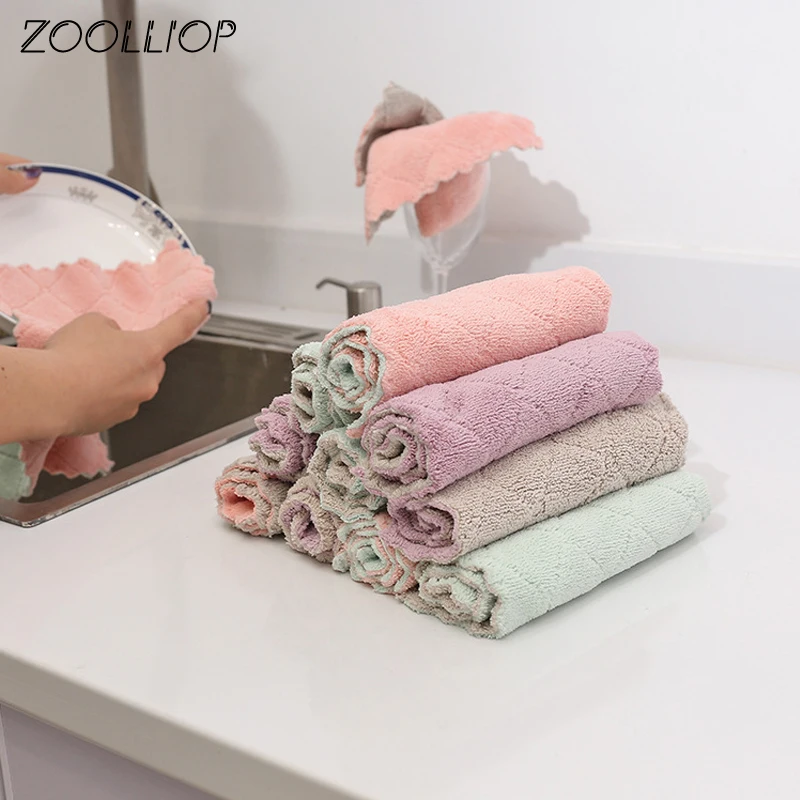 1pc Super Absorbent Microfiber kitchen dish Cloth High-efficiency tableware Household Cleaning Towel kichen tools gadgets cosina
1pc Super Absorbent Microfiber kitchen dish Cloth High-efficiency tableware Household Cleaning Towel kichen tools gadgets cosina