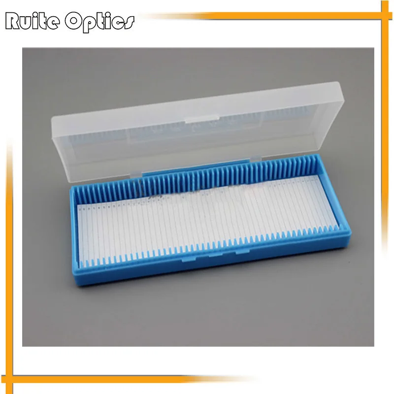 2PCS Portable Lab ABS Plastic Microscope Slides Holder Dispenser Box 50pcs Slides
2PCS Portable Lab ABS Plastic Microscope Slides Holder Dispenser Box 50pcs Slides