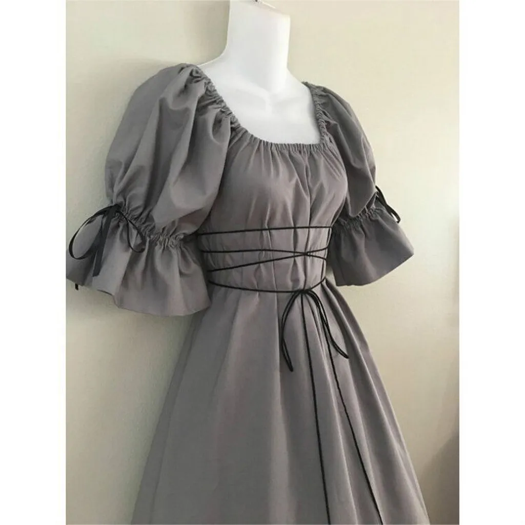 Women's Vintage Vestidos De Fiesta Short Sleeve Vestidos De Fiesta De Noche Medieval Dress Cosplay Dress Maxi Dress
Women's Vintage Vestidos De Fiesta Short Sleeve Vestidos De Fiesta De Noche Medieval Dress Cosplay Dress Maxi Dress