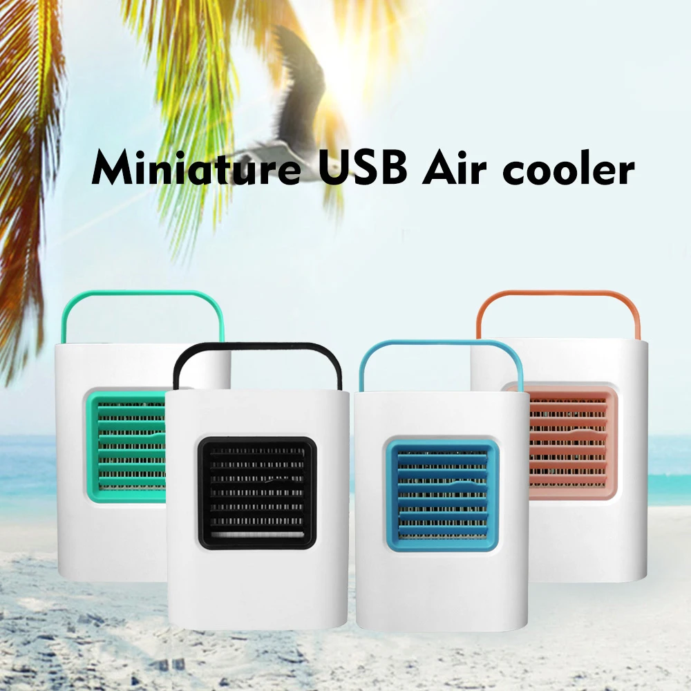 Portable Air Cooler Mini USB Cooling Fan Air Purifier Humidifier Three Fan Modes With LED Night Light for Office Home Sleeping
Portable Air Cooler Mini USB Cooling Fan Air Purifier Humidifier Three Fan Modes With LED Night Light for Office Home Sleeping