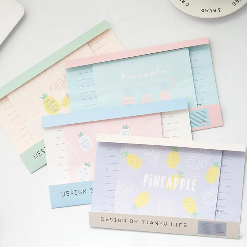 5 Pcs/pack Kawaii Sea Animal Starfish Fruit Pineapple Paper Envelope Letter Set For Postcard Kids Gift Paper Envelope Supplies
5 Pcs/pack Kawaii Sea Animal Starfish Fruit Pineapple Paper Envelope Letter Set For Postcard Kids Gift Paper Envelope Supplies